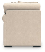 LadyMae Twill Right-Arm Facing Corner Chaise from Ashley - Luna Furniture