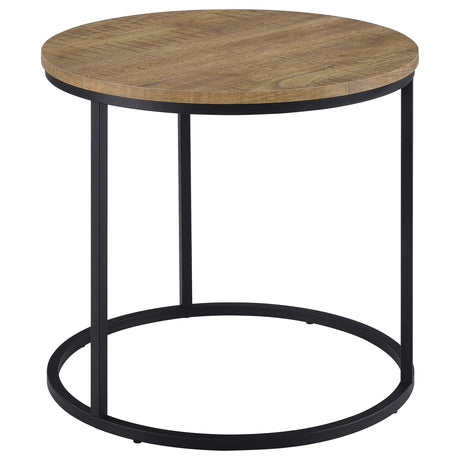 Lainey Mango Round Occasional Side End Table from Coaster - Luna Furniture