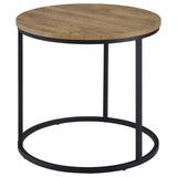 Lainey Mango Round Occasional Side End Table from Coaster - Luna Furniture