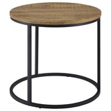 Lainey Mango Round Occasional Side End Table from Coaster - Luna Furniture