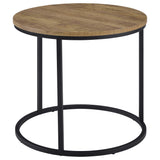 Lainey Mango Round Occasional Side End Table from Coaster - Luna Furniture