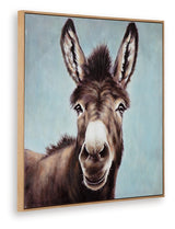 Landerton Brown/Blue/White Wall Art from Ashley - Luna Furniture