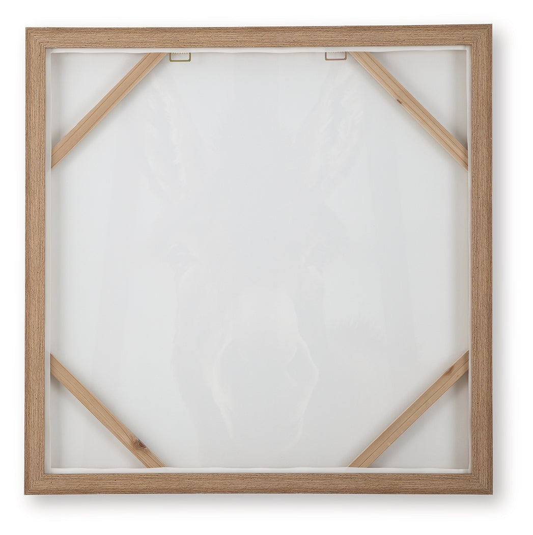Landerton Brown/Blue/White Wall Art from Ashley - Luna Furniture