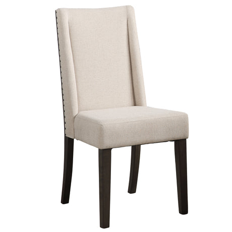Napa Beige Upholstered Side Chair, Set of 2 from Steve Silver - Luna Furniture