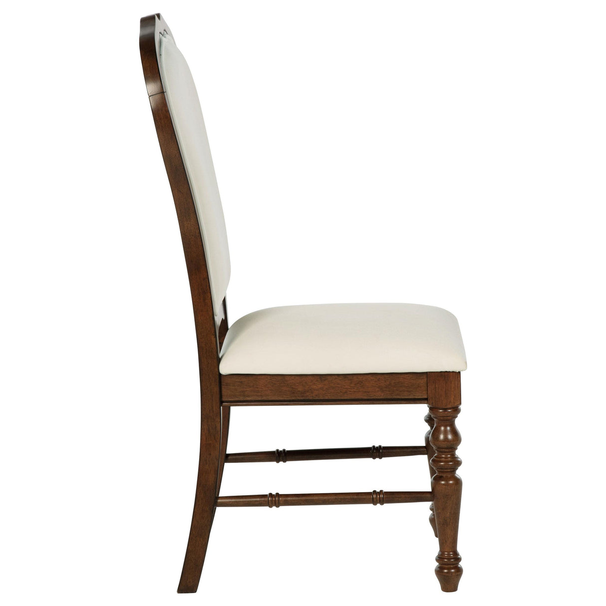 Landon Rich Brown Dining Side Chair, Set of 2 from Coaster - Luna Furniture