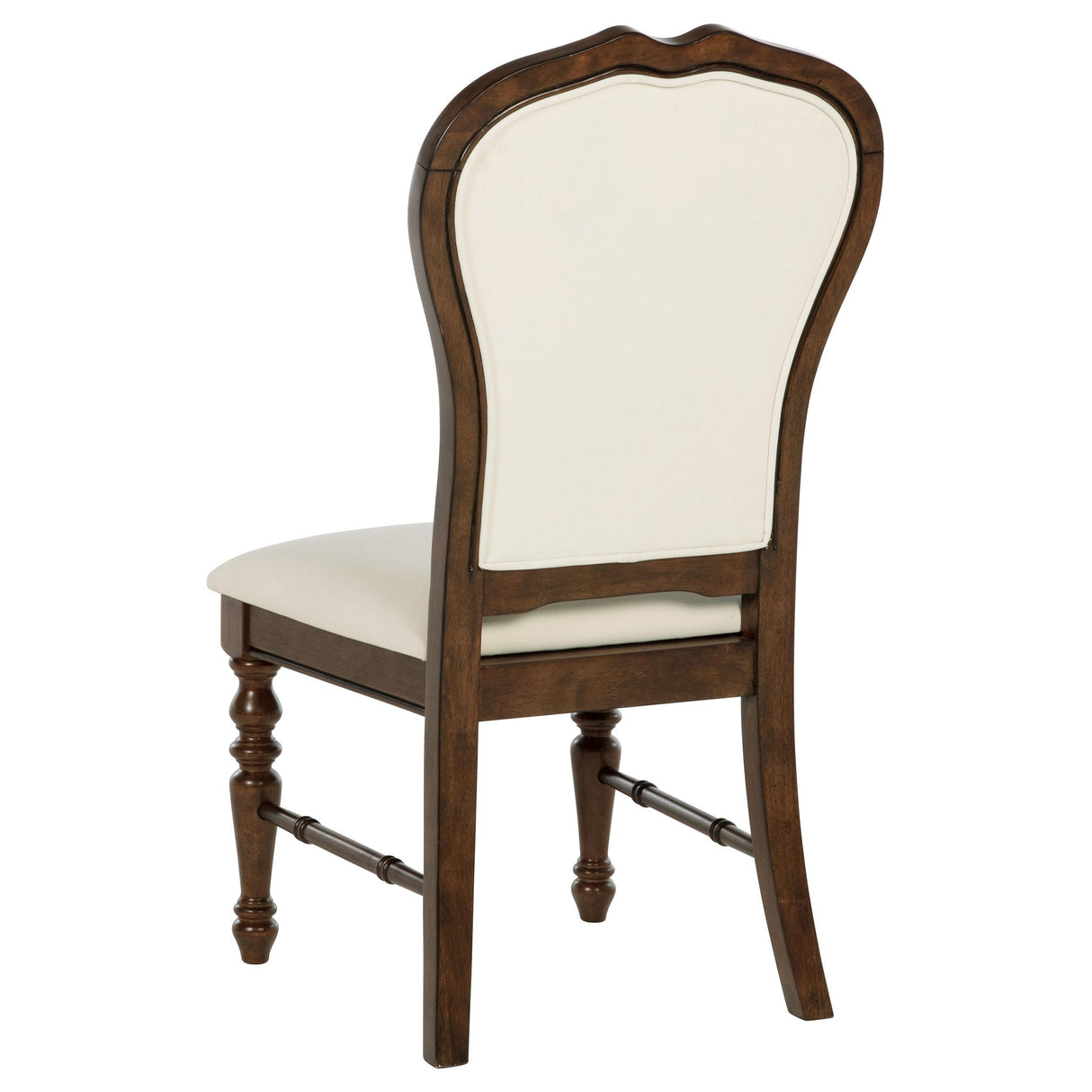 Landon Rich Brown Dining Side Chair, Set of 2 from Coaster - Luna Furniture