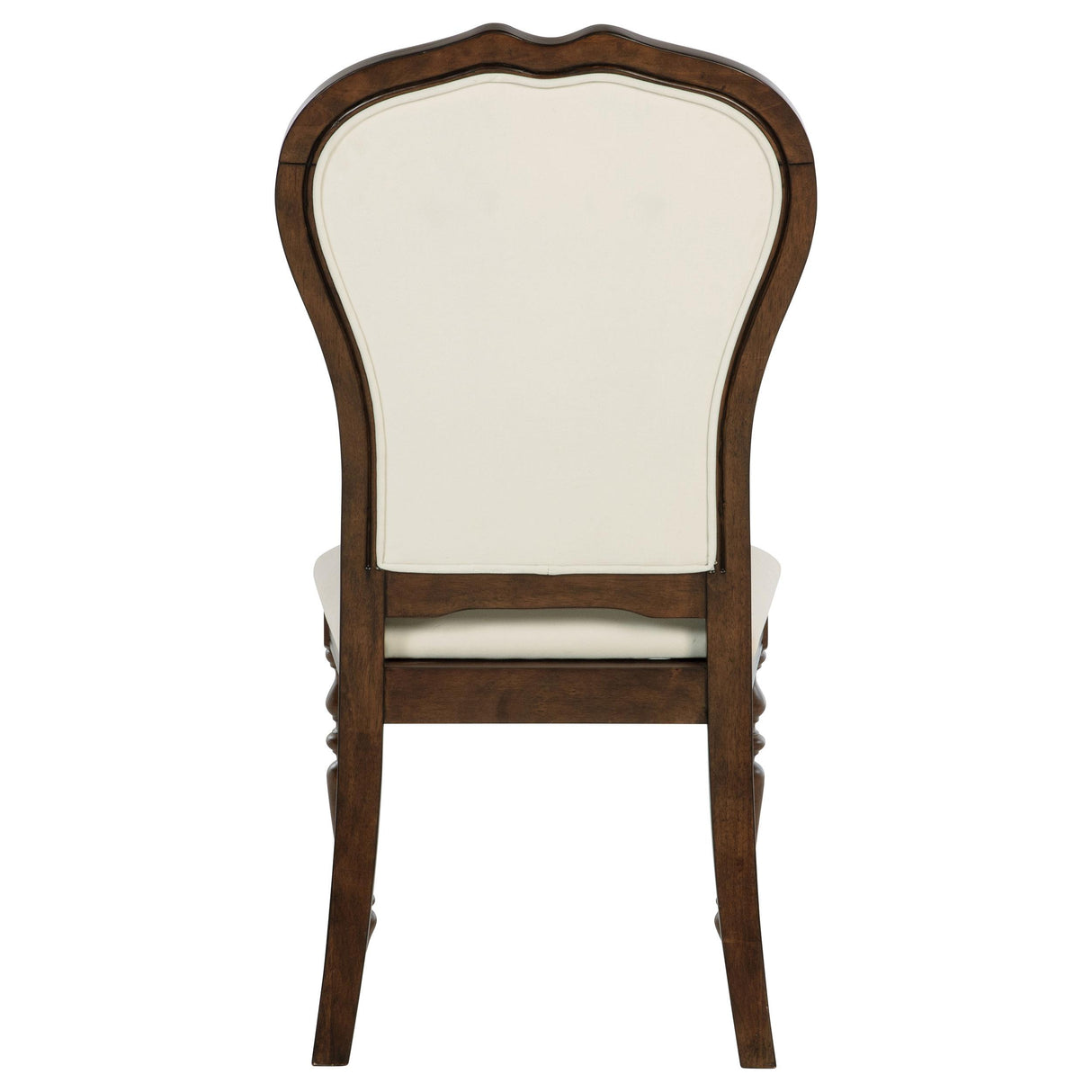 Landon Rich Brown Dining Side Chair, Set of 2 from Coaster - Luna Furniture
