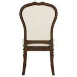 Landon Rich Brown Dining Side Chair, Set of 2 from Coaster - Luna Furniture
