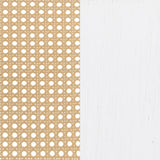 Lanewood White Polyethylene PE Rattan Upholstered Metal Queen Bed from Coaster - Luna Furniture