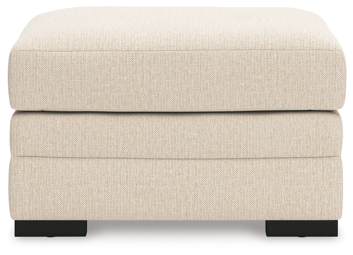 Lango Jute Ottoman from Ashley - Luna Furniture