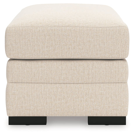 Lango Jute Ottoman from Ashley - Luna Furniture