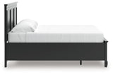 Lanolee King Panel Storage Bed with Dresser in Black from Ashley - Luna Furniture