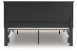 Lanolee King Panel Storage Bed with Dresser in Black from Ashley - Luna Furniture