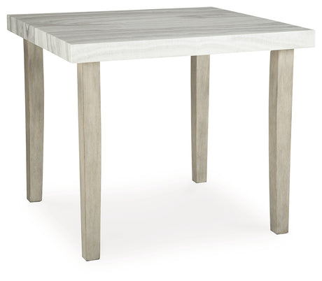 Larawyn Bisque Counter Height Dining Table from Ashley - Luna Furniture