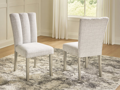 Larawyn Bisque Dining Chair, Set of 2 from Ashley - Luna Furniture