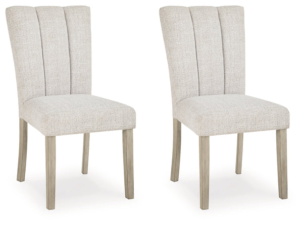Larawyn Bisque Dining Chair, Set of 2