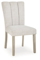 Larawyn Bisque Dining Chair, Set of 2 from Ashley Furniture - Luna Furniture