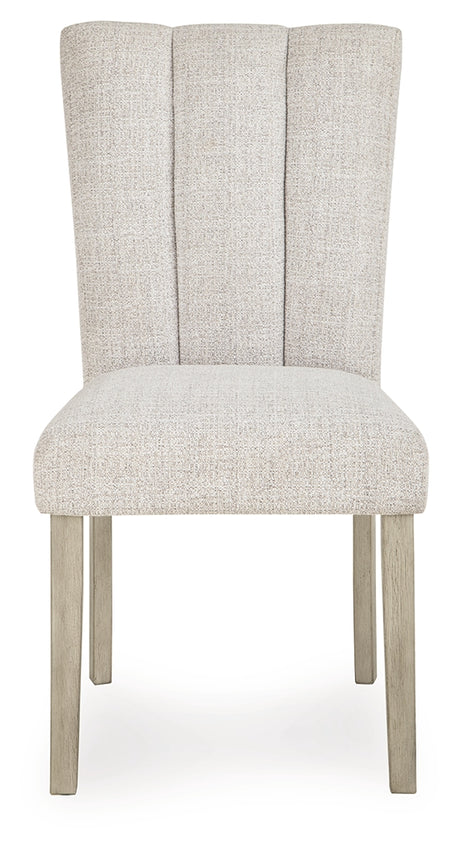 Larawyn Bisque Dining Chair, Set of 2 from Ashley - Luna Furniture