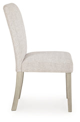 Larawyn Bisque Dining Chair, Set of 2 from Ashley Furniture - Luna Furniture