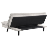 Laredo Light Gray Upholstered Convertible Sofa Bed from Coaster - Luna Furniture