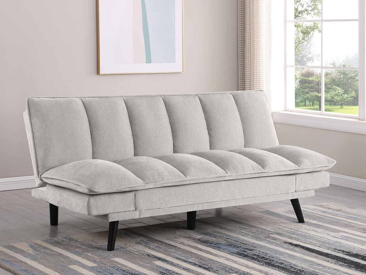 Laredo Light Gray Upholstered Convertible Sofa Bed from Coaster - Luna Furniture