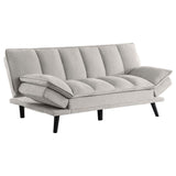 Laredo Light Gray Upholstered Convertible Sofa Bed from Coaster - Luna Furniture