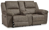 Laresview Reclining Loveseat and Oversized Recliner from Ashley - Luna Furniture
