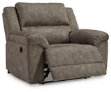 Laresview Reclining Loveseat and Oversized Recliner from Ashley - Luna Furniture