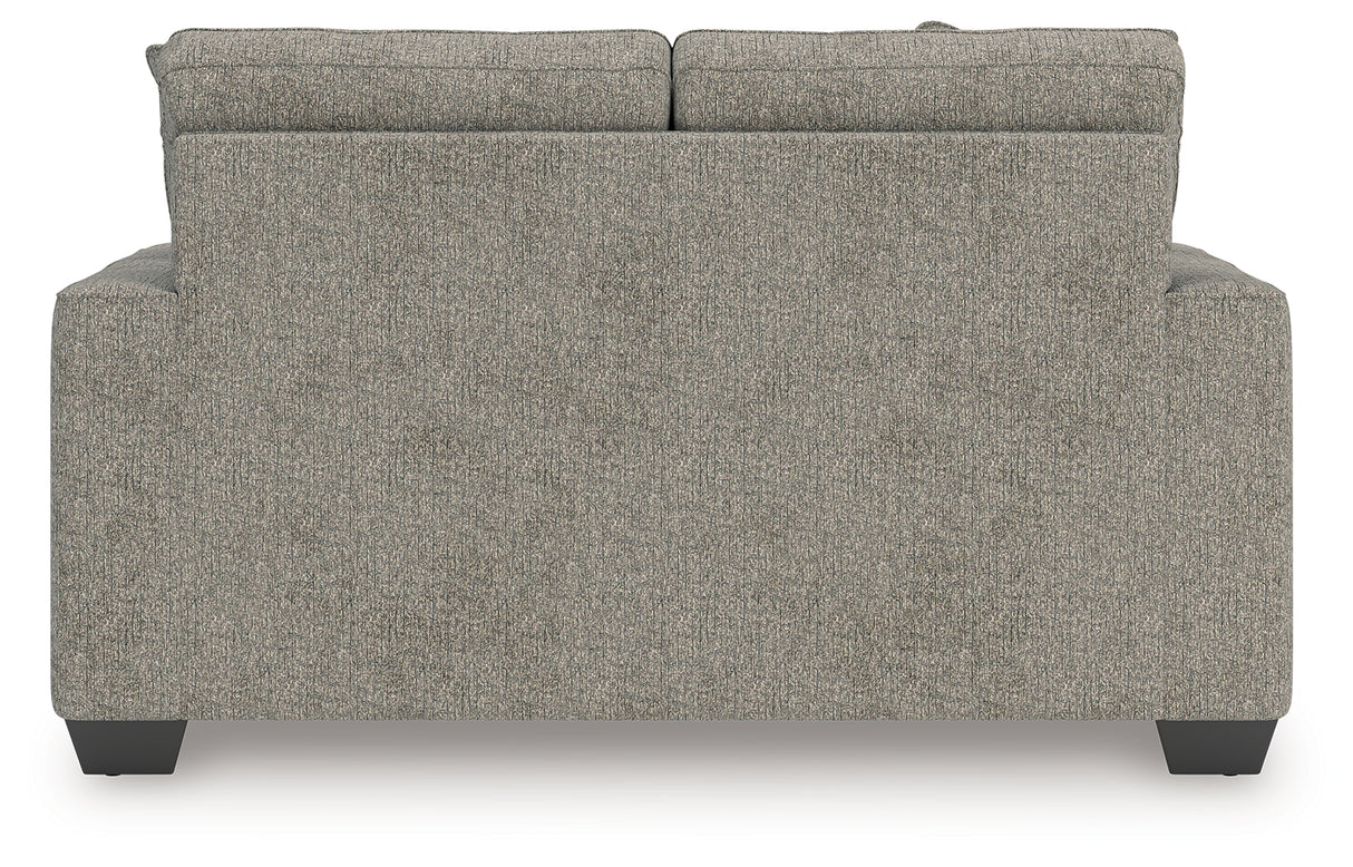Larimer Iron Loveseat from Ashley - Luna Furniture