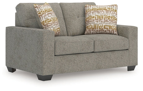 Larimer Irone Sofa and Loveseat from Ashley - Luna Furniture