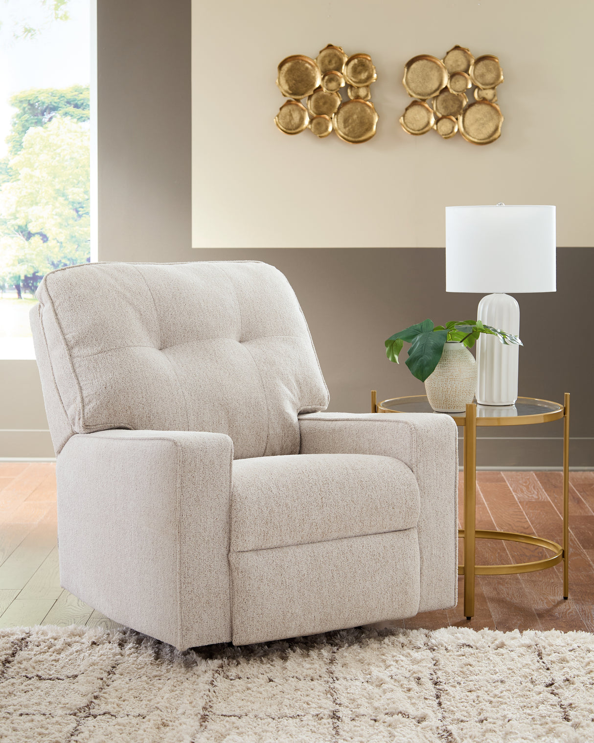 Larimer Sofa and Recliner from Ashley - Luna Furniture