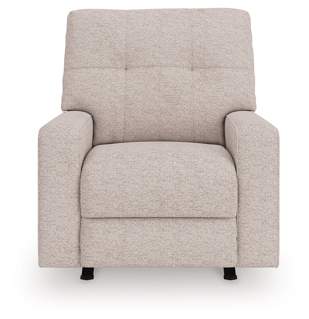 Larimer Stone Recliner from Ashley - Luna Furniture