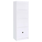 Laughlin White 3-Piece Entertainment Center TV Stand from Coaster - Luna Furniture