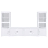 Laughlin Gunmetal 3-piece Entertainment Center from Coaster - Luna Furniture