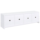 Laughlin Gunmetal 3-piece Entertainment Center from Coaster - Luna Furniture