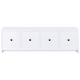 Laughlin Gunmetal 3-piece Entertainment Center from Coaster - Luna Furniture