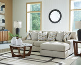Laurelgrove Pebble 2-Piece RAF Sofa Chaise from Ashley - Luna Furniture