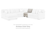 Laurelgrove Pebble Armless Chair from Ashley - Luna Furniture