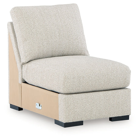 Laurelgrove Pebble Armless Chair from Ashley - Luna Furniture