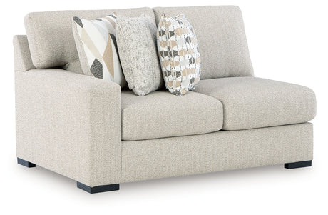 Laurelgrove Pebble Left-Arm Facing Loveseat from Ashley - Luna Furniture