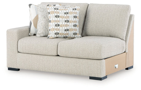 Laurelgrove Pebble Left-Arm Facing Loveseat from Ashley - Luna Furniture