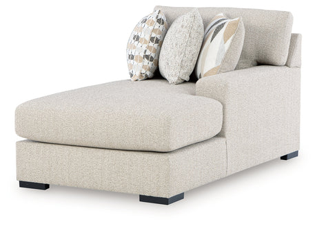 Laurelgrove Pebble Right-Arm Facing Corner Chaise from Ashley - Luna Furniture
