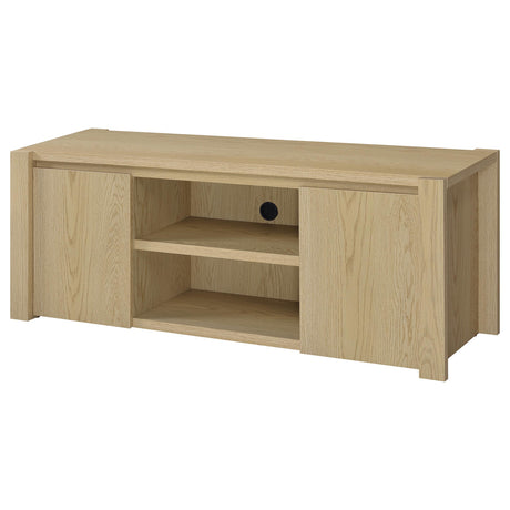 Laurelton Light Oak 3-Piece Entertainment Center TV Stand from Coaster - Luna Furniture