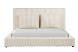 Lauren Beige Queen Platform Bed from Happy Homes - Luna Furniture