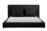 Lauren Black King Platform Bed from Happy Homes - Luna Furniture