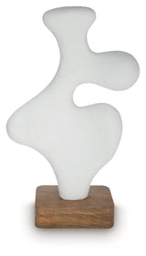 Lavarsen White/Brown Sculpture from Ashley - Luna Furniture