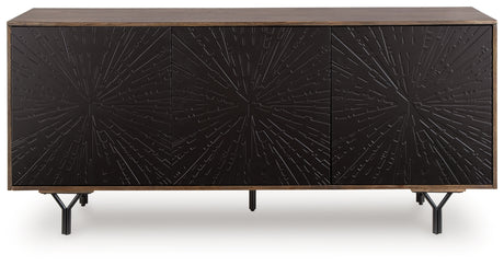 Lavinmont Multi Brown Accent Cabinet from Ashley - Luna Furniture