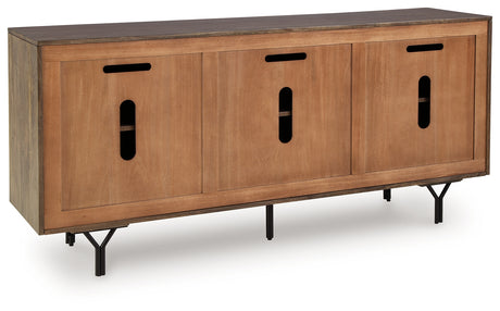 Lavinmont Multi Brown Accent Cabinet from Ashley - Luna Furniture