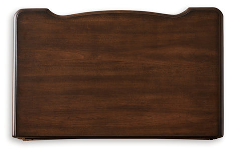 Lavinton California King Poster Bed with Dresser and Nightstand in Brown from Ashley - Luna Furniture