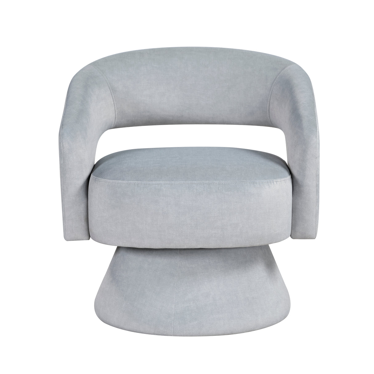 Lavon Gray Swivel Chair from Homelegance - Luna Furniture